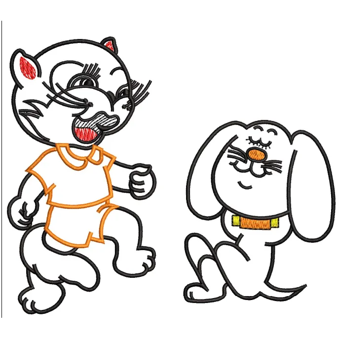 Bunny Embroidery Design