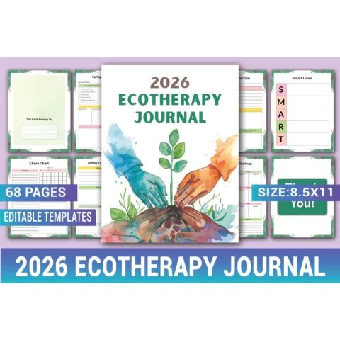 Ecotherapy Journal: Enhance Well-being with Nature Therapy