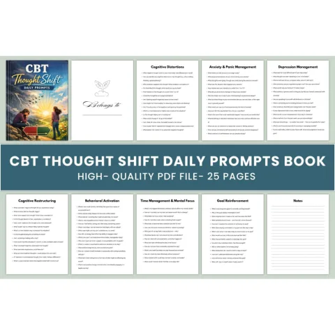 CBT Thought Shift Daily Prompts