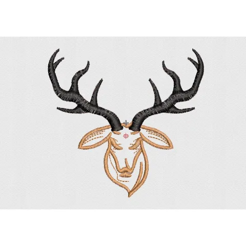 Dear Embroidery Design