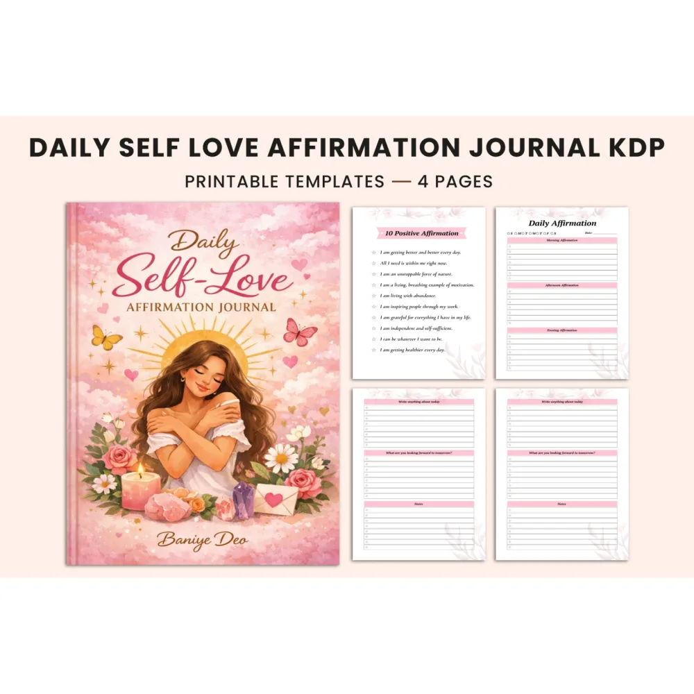 Daily Self Love Affirmation Journal