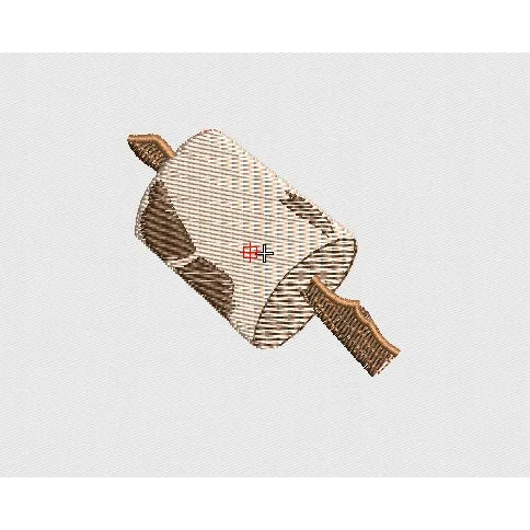 Meat Embroidery Design