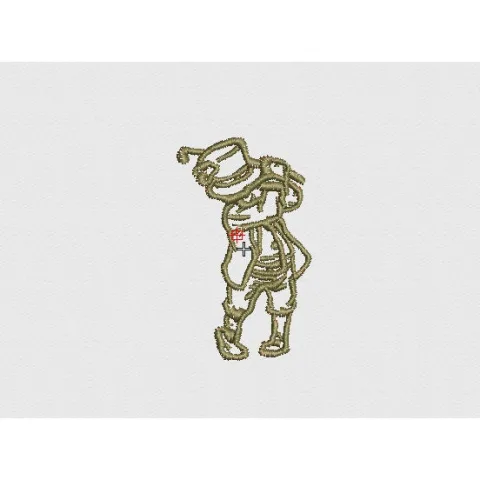 Golf Embroidery Design