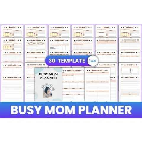 Busy Mom Planner