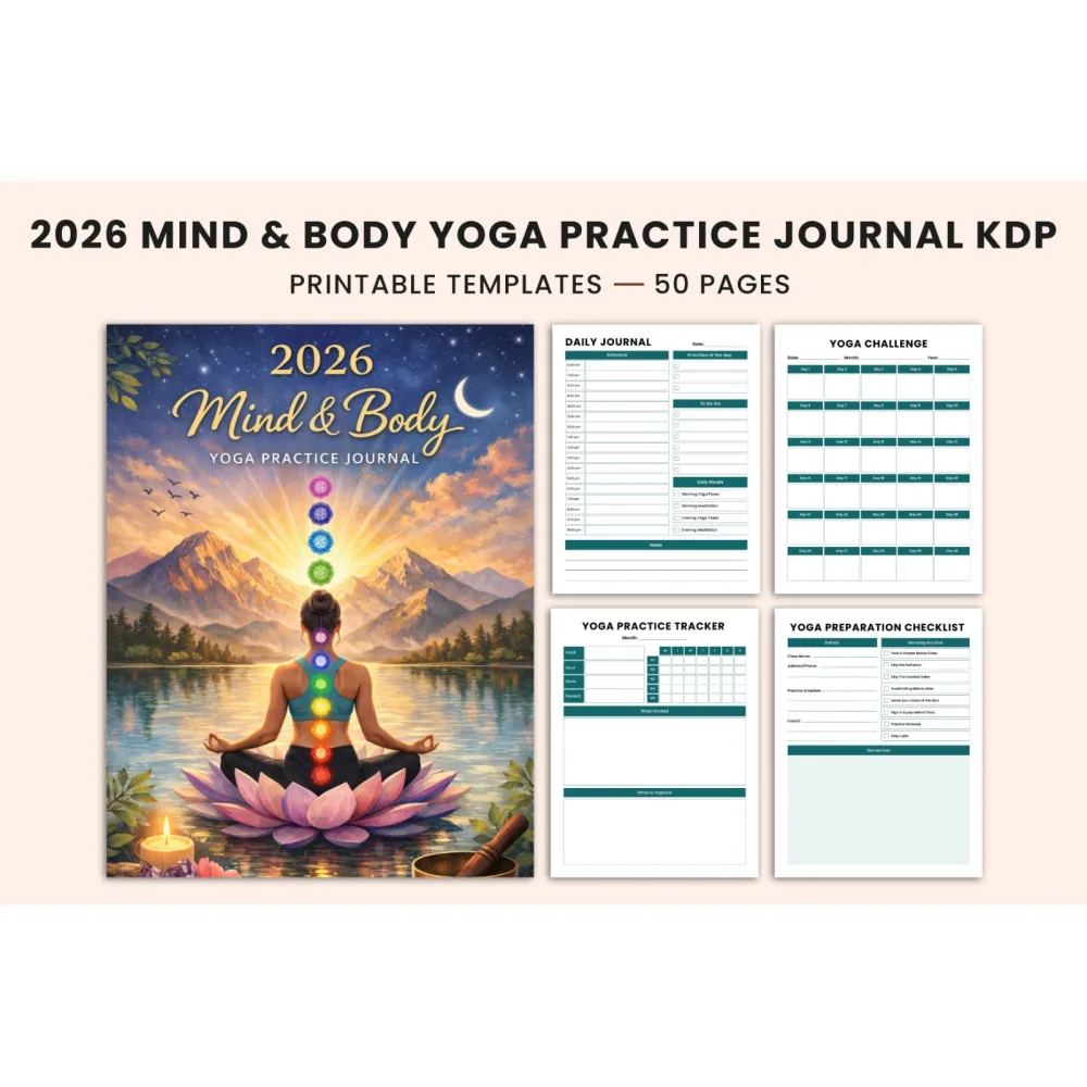 Mind Body Yoga Practice Journal