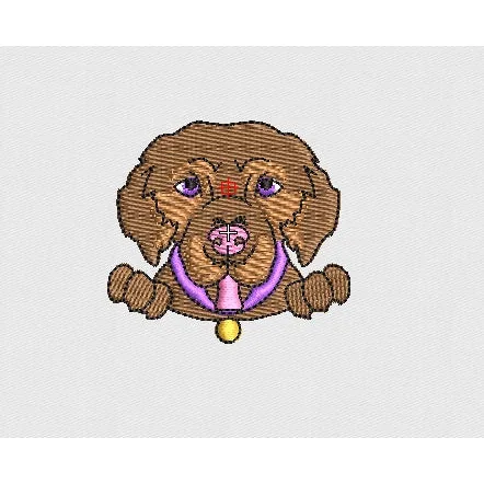 Dog Embroidery Design