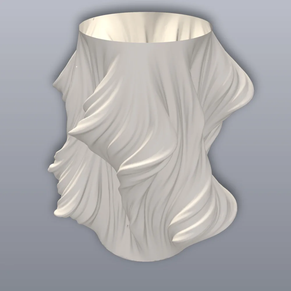 Julia Vase Heatwave Shell 3D Print STL File