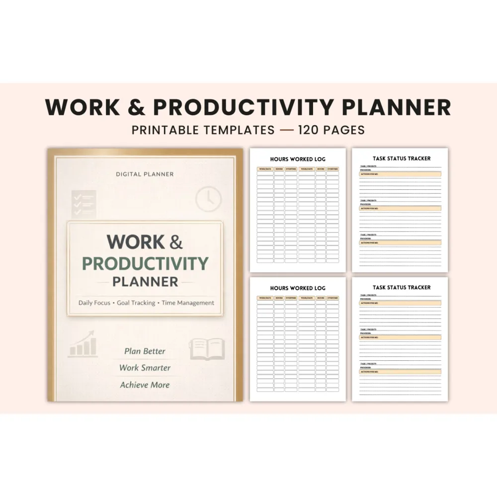 Work Productivity Planner