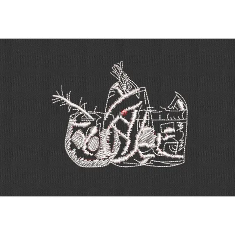 Juice Embroidery Design