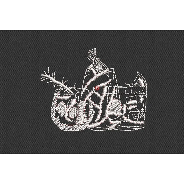 Juice Embroidery Design