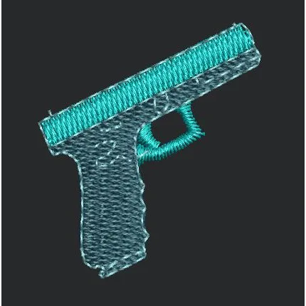 Revolver Embroidery Design