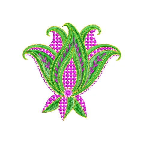 Plant Part Embroidery Design