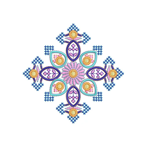 Stitch Geometric Art Embroidery Design