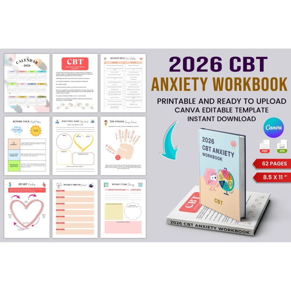 CBT Anxiety Book