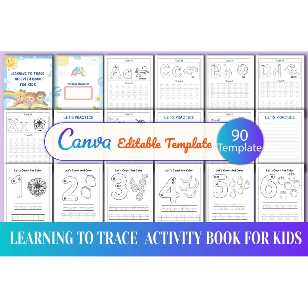 Learning to Trace Activity Planner for Kids