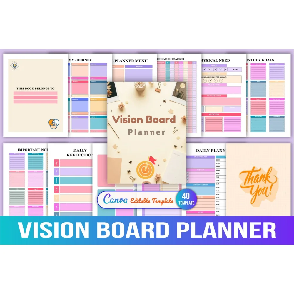 Vision Board Planner