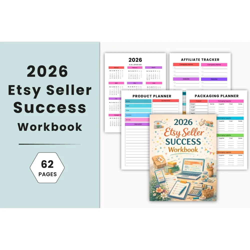 Etsy Seller Success Workbook