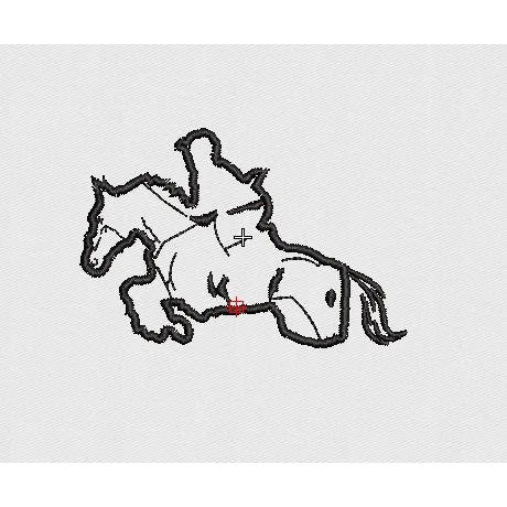 Horse Embroidery Design