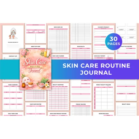 Skin Care Routine Journal