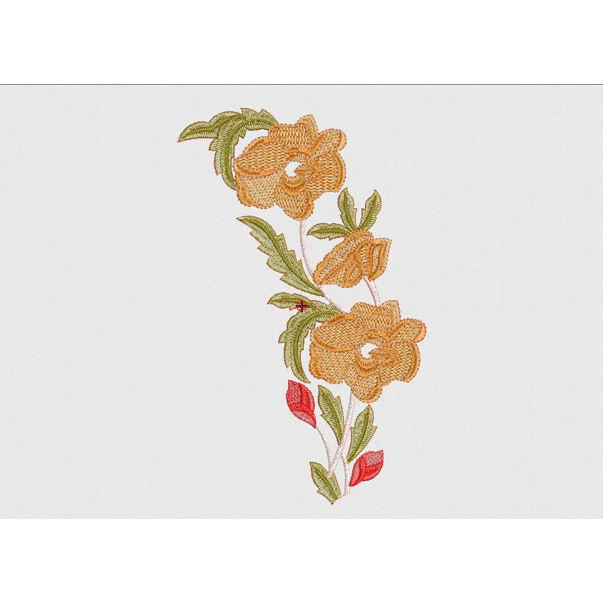 Flower Embroidery Design