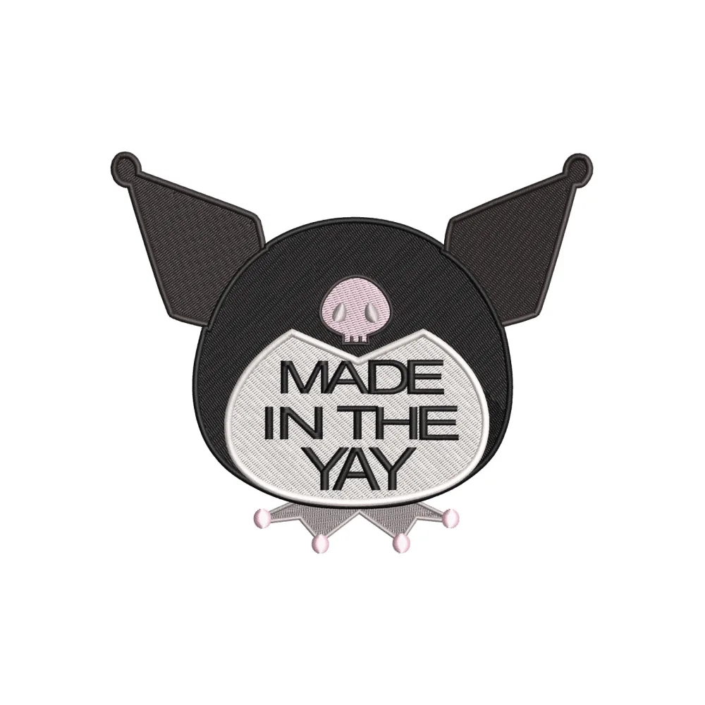 Made in the Way Embroidery Design