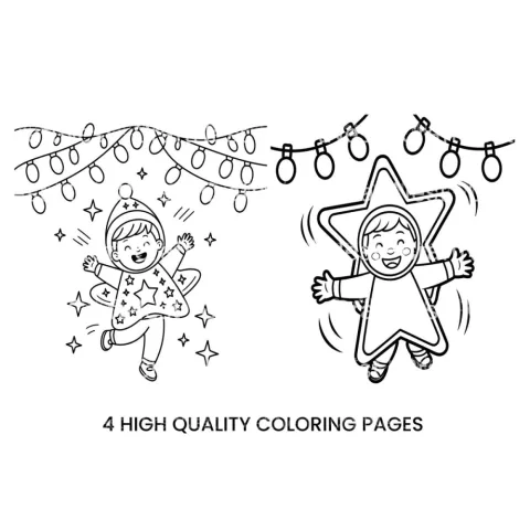 Christmas Star KidsFun Coloring Books