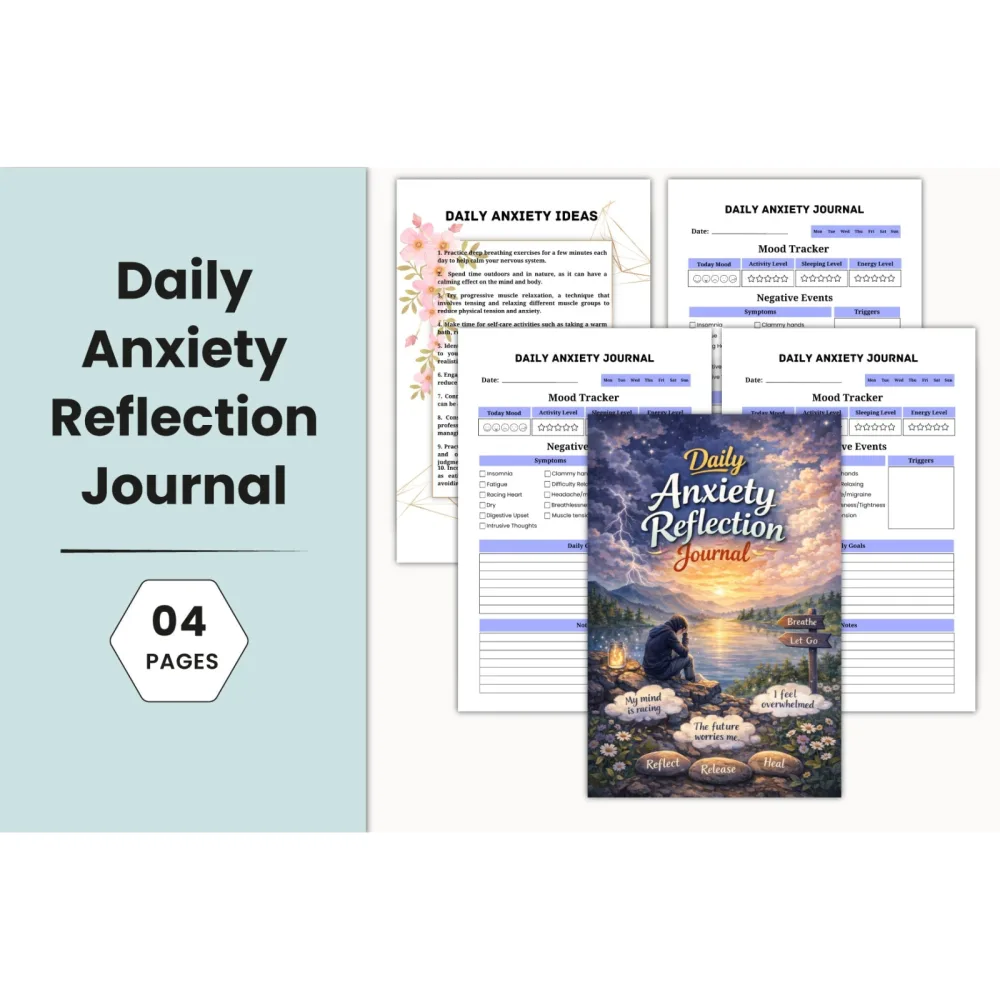 Daily Anxiety Reflection Journal