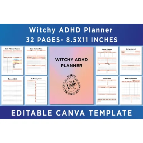 Witchy ADHD Planner