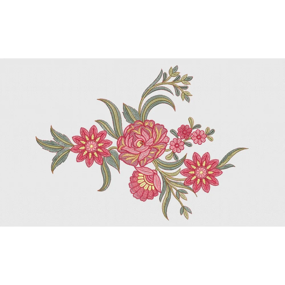 Flower Embroidery Design