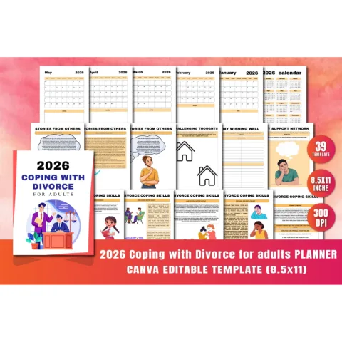 Coping With Divorce: Adult Planner Guide