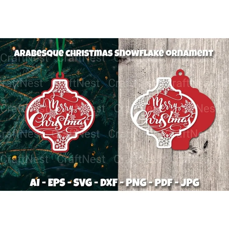 Arabesque Ornament SVG Bundle