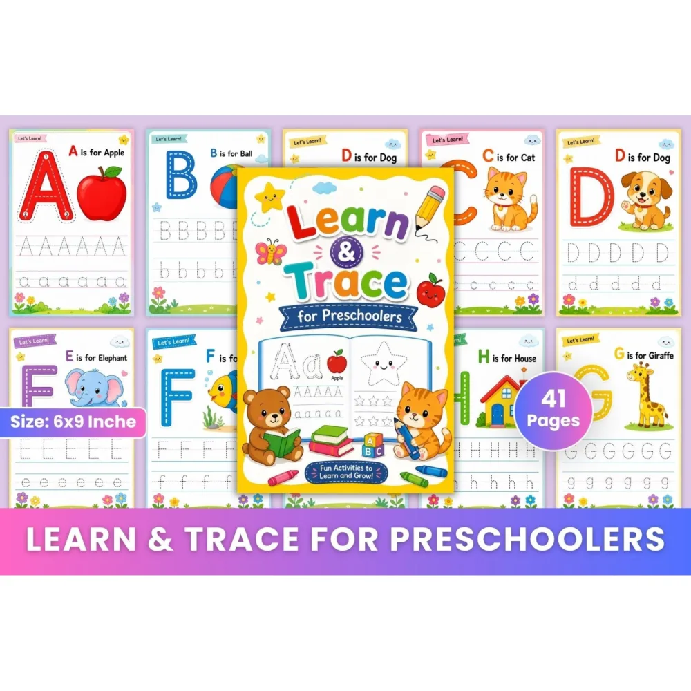Learn Trace For Preschoolers