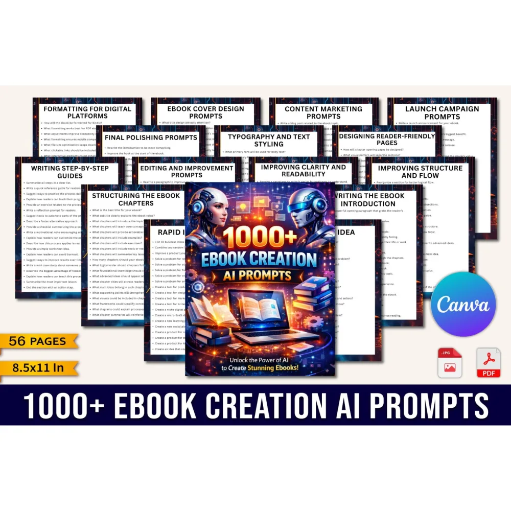 Ebook Creation AI Prompts