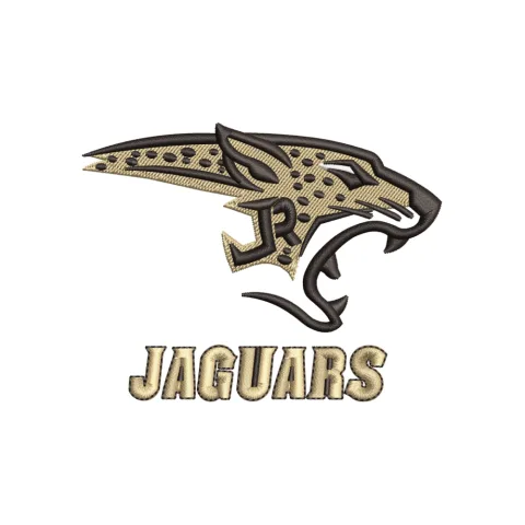 Jaguar Head Embroidery Design