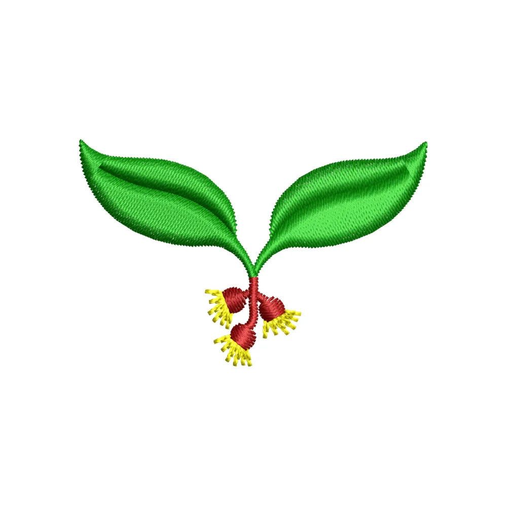 Gumleaves Embroidery Design