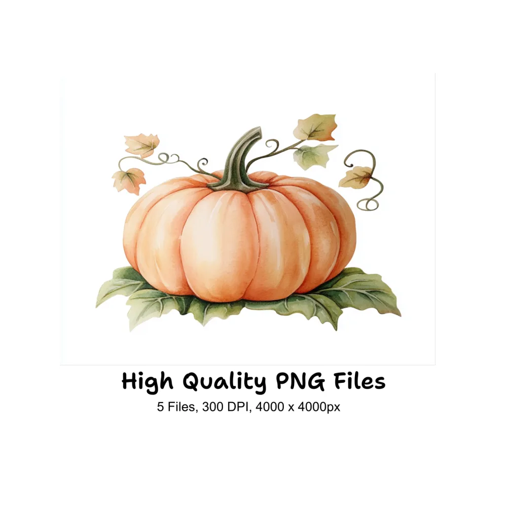 Pumpkin Clipart Bundle