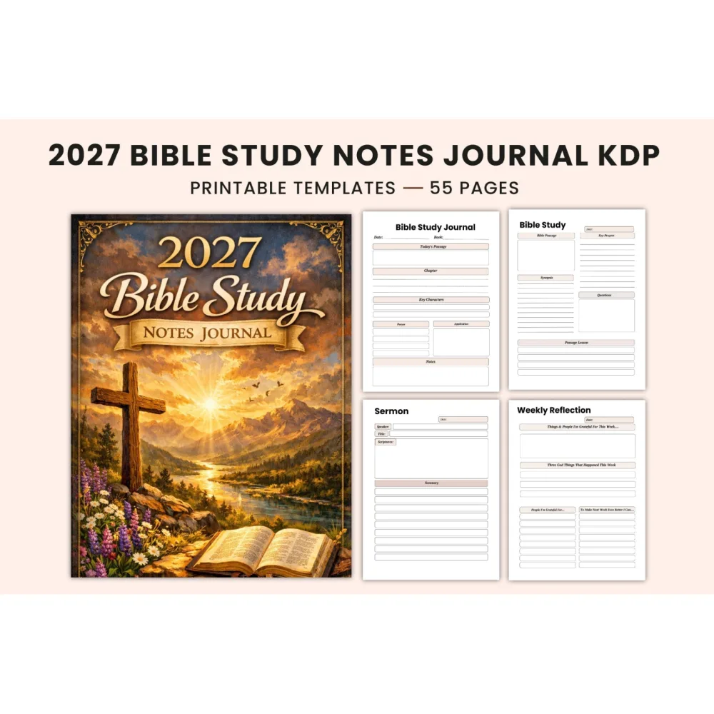 Bible Study Notes Journal