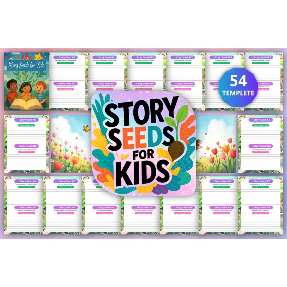 Story Seeds for Kids Planner