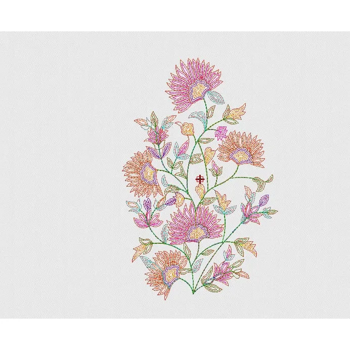 Flower Embroidery Design