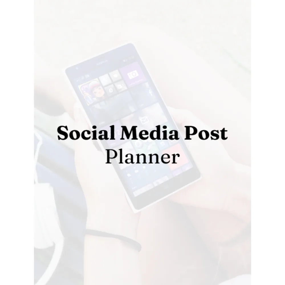 Social Media Post Planner Bundle 19