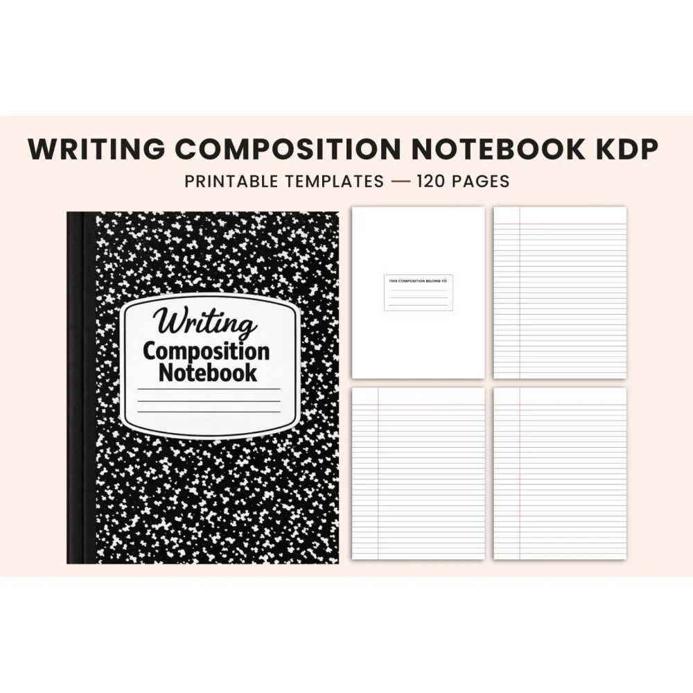 Writing Composition Notebook Planner