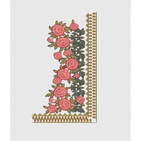 Flower Embroidery Design