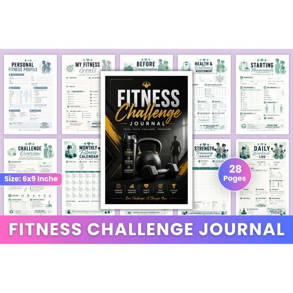 Fitness Challenge Journal