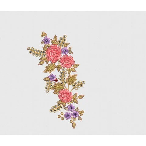 Flower Embroidery Design