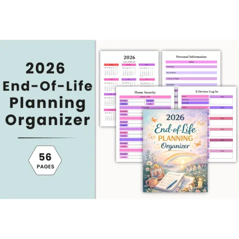 End of Life Planning Planner