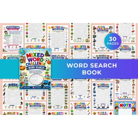 Word Search Book
