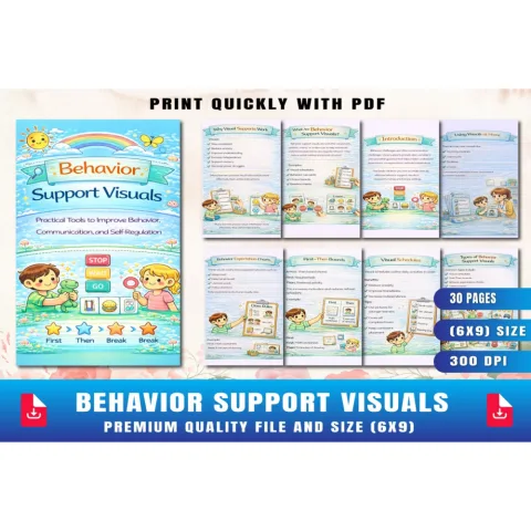 Behavior Support Visuals Planner