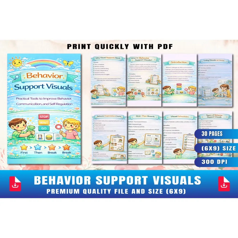 Behavior Support Visuals Planner