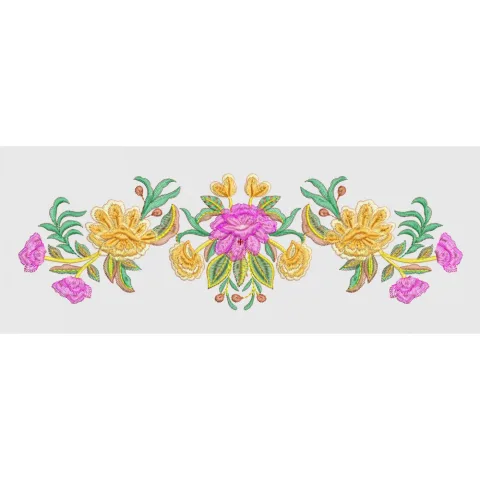 Flower Embroidery Design