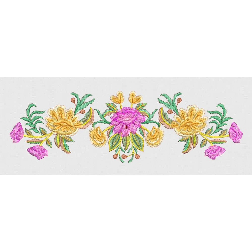 Flower Embroidery Design